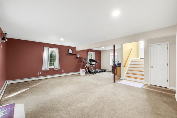 Fitness Equipment, Interior, Recessed Lighting