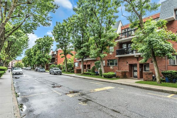 Exterior, Facade, Brick Facade, Condo Building