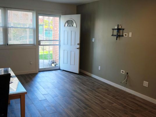 Empty room, Interior, Wood Texture Flooring