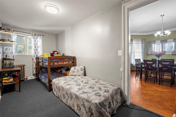 Bedroom, Chandelier, Dining room, Interior, Wood Texture Flooring