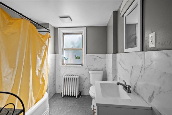 Bathroom, Interior, Marble Walls