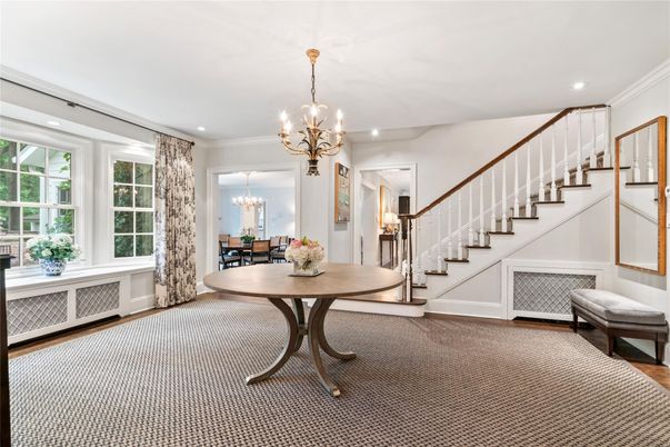 Chandelier, Dining room, Interior, Recessed Lighting