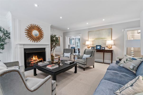 Fireplace, Interior, Living room, Recessed Lighting