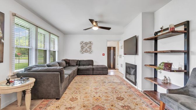 Fireplace, Interior, Living room, Wood Texture Flooring
