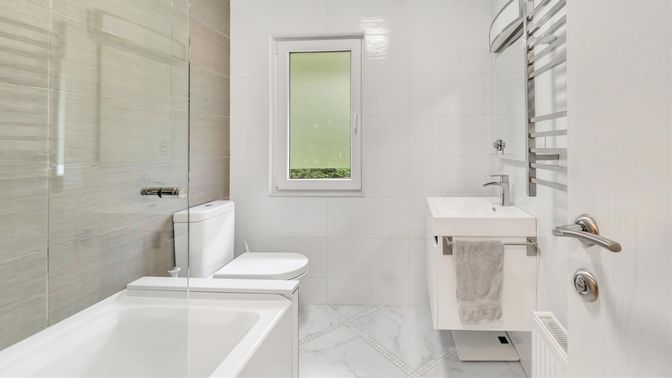 Bathroom, Interior, Marble