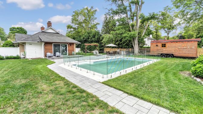 Backyard, Exterior, Pool
