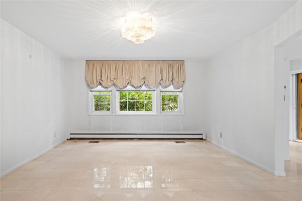 Chandelier, Empty room, Interior