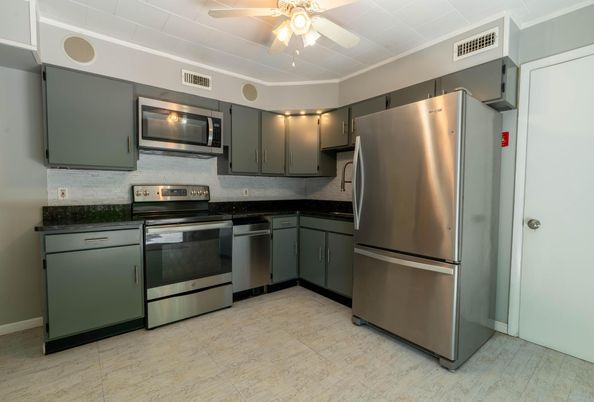 Interior, Kitchen, Stainless Steel Appliances