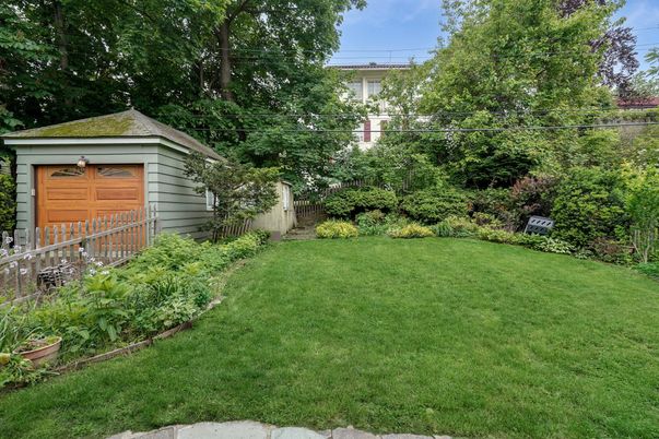 Backyard, Detached Garage, Exterior