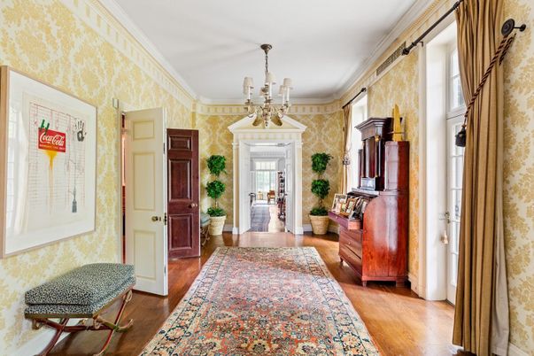 Chandelier, Interior, Wood Texture Flooring