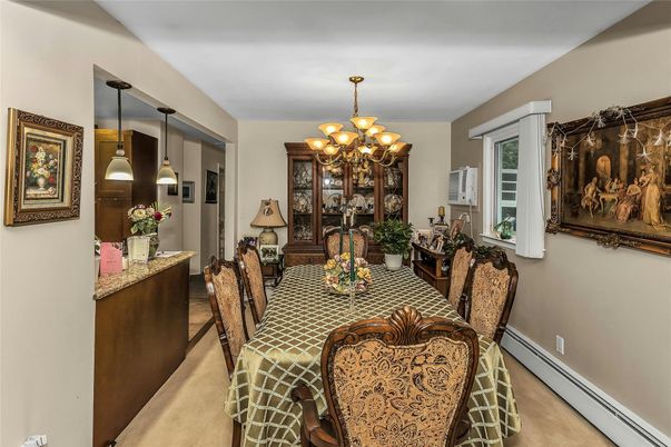 Chandelier, Dining room, Interior