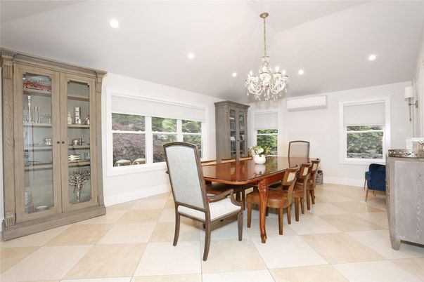 Chandelier, Dining room, Interior, Recessed Lighting