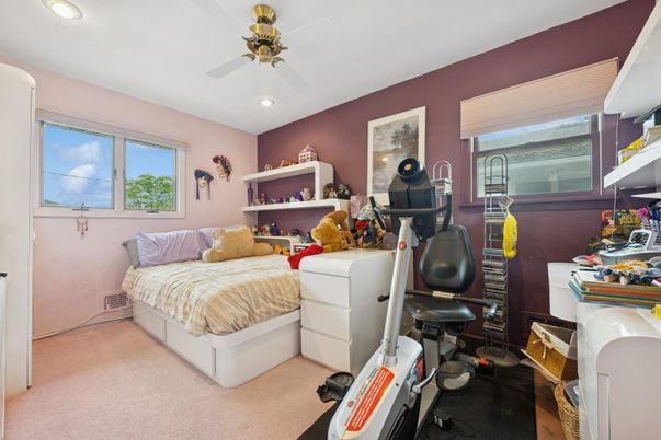 Bedroom, Fitness Equipment, Interior, Recessed Lighting