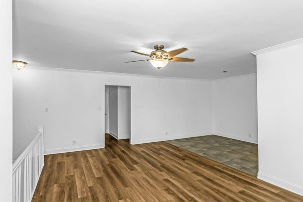 Empty room, Interior, Wood Texture Flooring