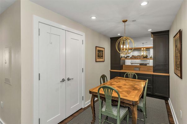 Chandelier, Dining room, Interior, Recessed Lighting