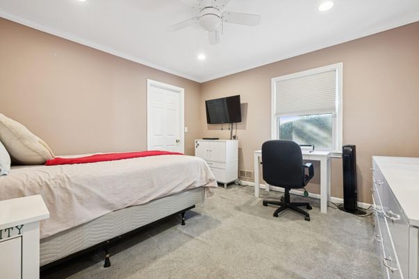 Bedroom, Home Office, Interior, Recessed Lighting