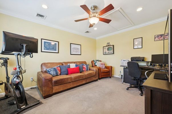 Fitness Equipment, Home Office, Interior, Recessed Lighting
