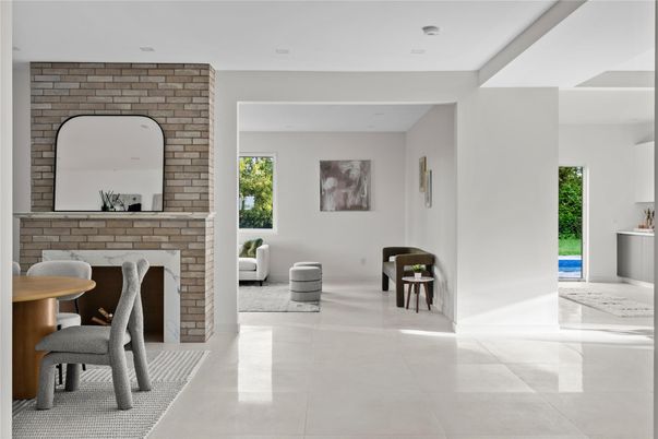 Fireplace, Interior, Stone Walls