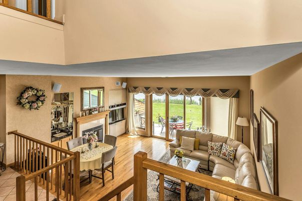 Fireplace, Interior, Living room, Wood Texture Flooring