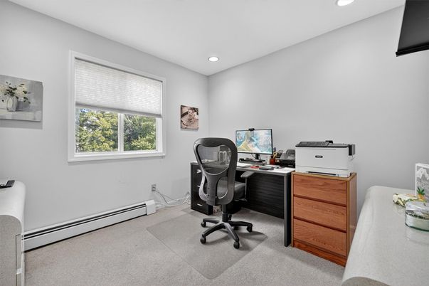 Home Office, Interior, Recessed Lighting
