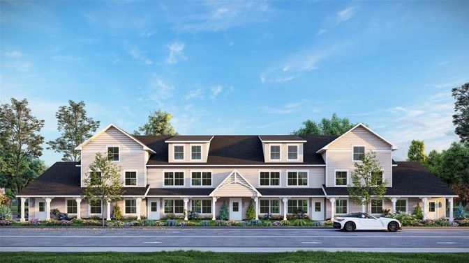 Attached, Exterior, Facade, Farmhouse