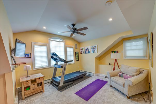 Fitness Equipment, Interior, Recessed Lighting