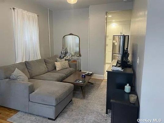Interior, Kitchen, Living room, Stainless Steel Appliances, Wood Texture Flooring