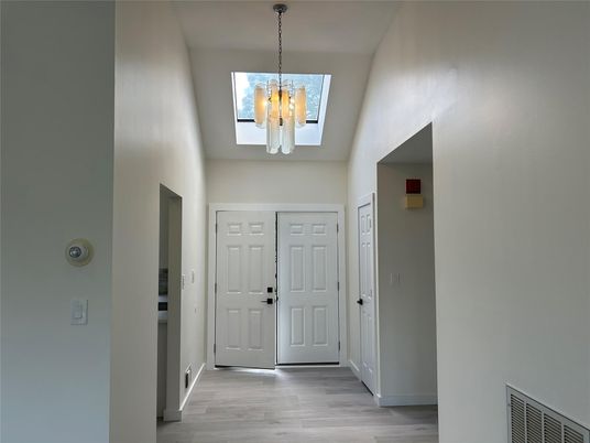 Interior, Pendant Lights, Wood Texture Flooring