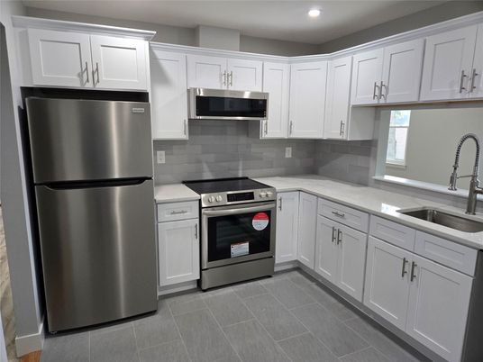 Interior, Kitchen, Recessed Lighting, Stainless Steel Appliances