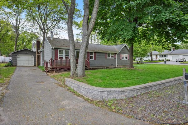 Backyard, Detached Garage, Exterior
