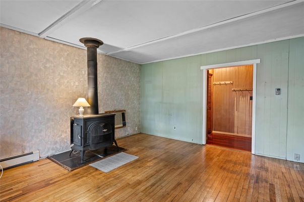 Fireplace, Interior, Wood Texture Flooring