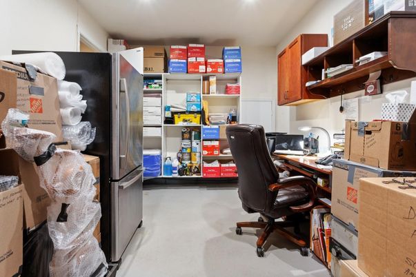 Home Office, Interior, Recessed Lighting