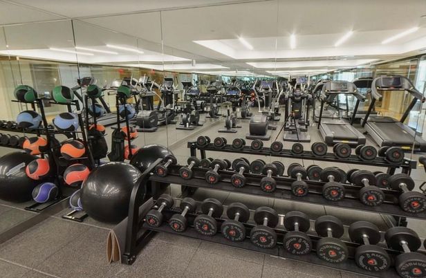 Fitness Equipment, Gym, Interior