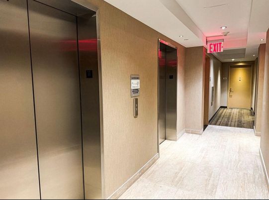 Elevator, Interior, Recessed Lighting