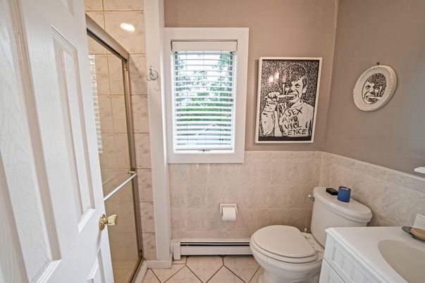 Bathroom, Interior, Marble Walls