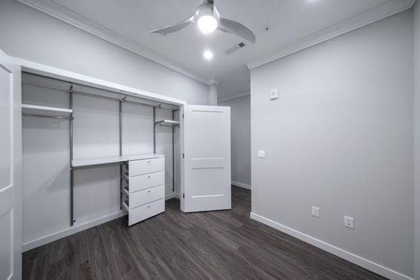 Interior, Recessed Lighting, Walk-in Closets, Wood Texture Flooring