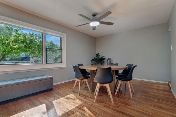 Dining room, Interior, Wood Texture Flooring