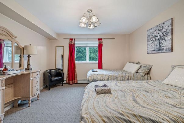 Bedroom, Chandelier, Interior