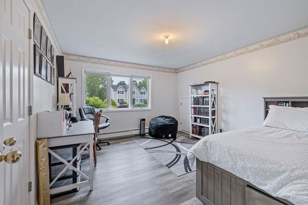 Bedroom, Home Office, Interior, Wood Texture Flooring