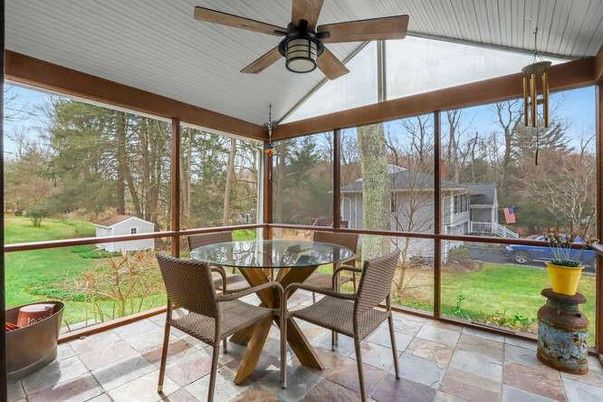 Dining room, Interior, Sun Room
