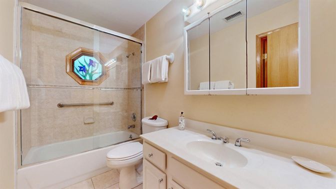 Bathroom, Glass Shower, Interior