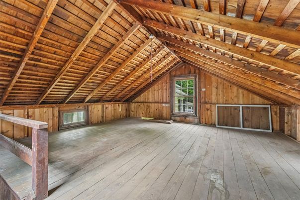 Empty room, Interior, Wooden Beams, Wooden Ceilings, Wood Texture Flooring, Wooden Walls