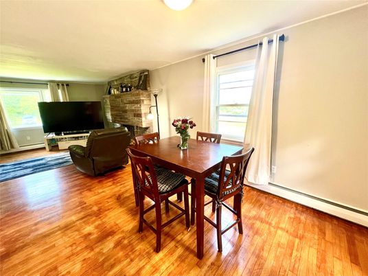 Dining room, Interior, Living room, Wood Texture Flooring