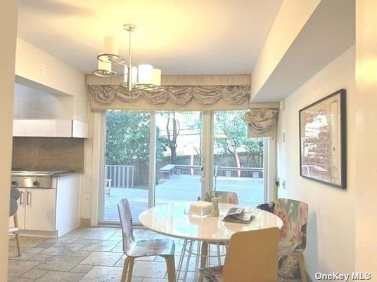 Dining room, Interior, Pendant Lights