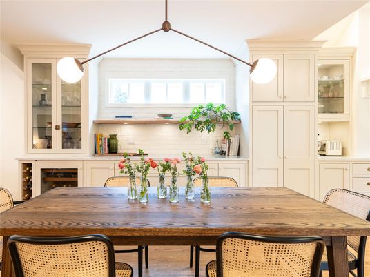 Dining room, Interior, Pendant Lights