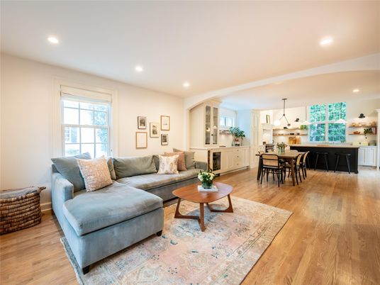 Dining room, Interior, Kitchen, Living room, Pendant Lights, Recessed Lighting, Wood Texture Flooring