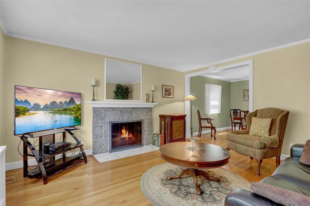 Fireplace, Interior, Living room, Water, Wood Texture Flooring