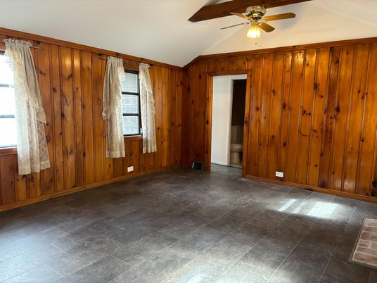 Empty room, Interior, Wooden Walls