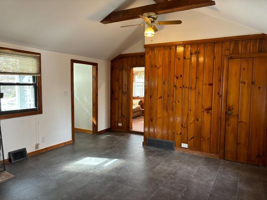 Empty room, Interior, Wooden Walls
