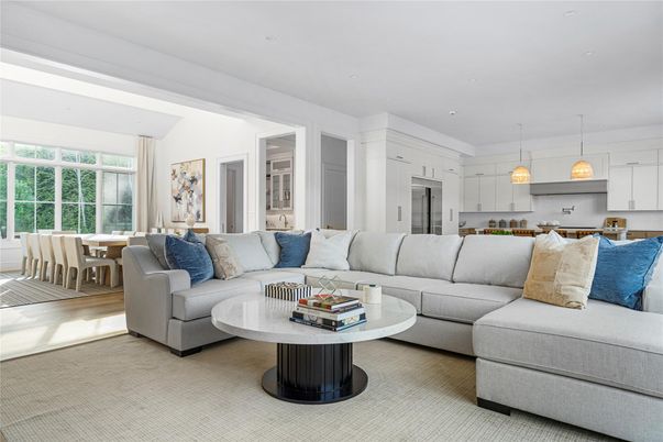Dining room, Interior, Kitchen, Living room, Pendant Lights, Recessed Lighting